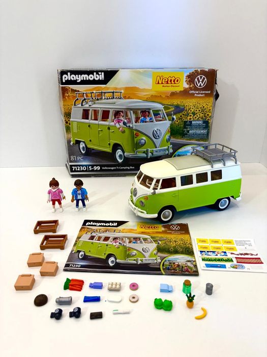 Unikat Playmobil Volkswagen 71230 T1 Camping Bus edycja