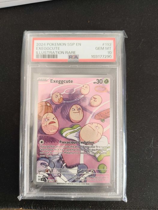 Pokemon Exeggcute 192 PSA 10