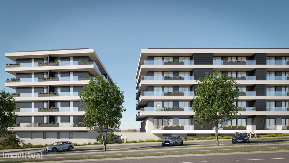 Apartamento T1, novo, em Fânzeres