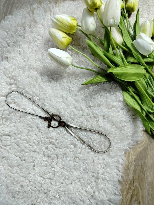 srebrny pasek Zara nowy ozdobny biżuteryjny