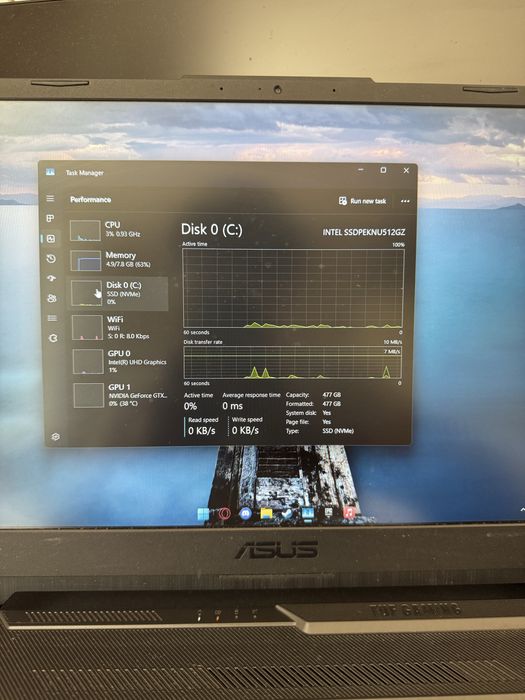 ASUS TUF 15 Portatil Gaming