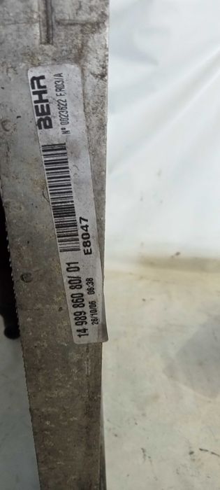 Radiador Agua Intercooler Peugeot / Fiat / Citroen  Motor 2.0 HDi