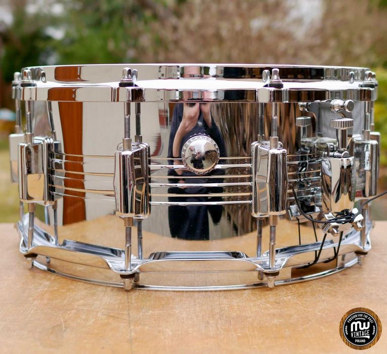 ‼️ Werbel Pearl Jupiter Chrome Over Brass 14″ x 6,5″ 1979 ‼️