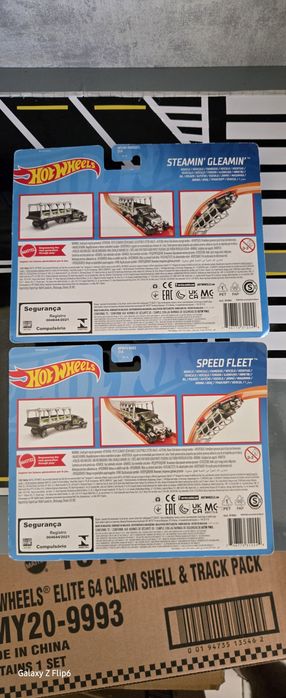 Hotwheels Speed Fleet / Steamin Gleamin, diecast, miniaturas coleção caminhões brinquedo. .