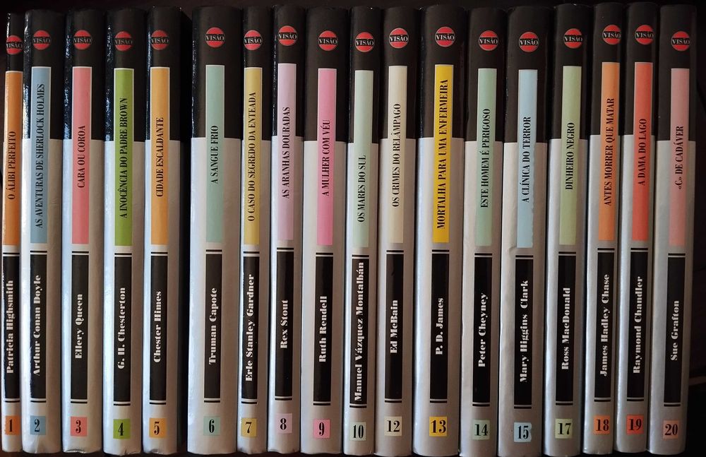 Biblioteca Visão - Mestres Policiais - Colecção Lipton