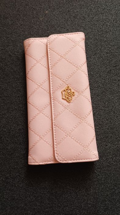 Portfel damski różowy