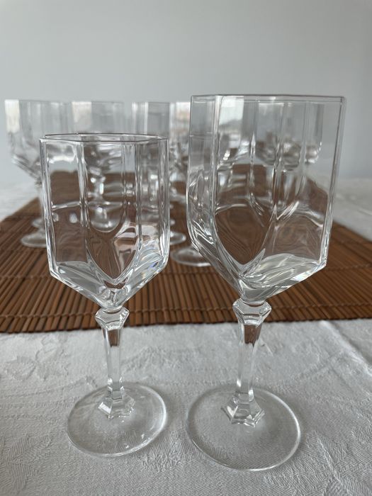 22 copos de cristal d’Arques