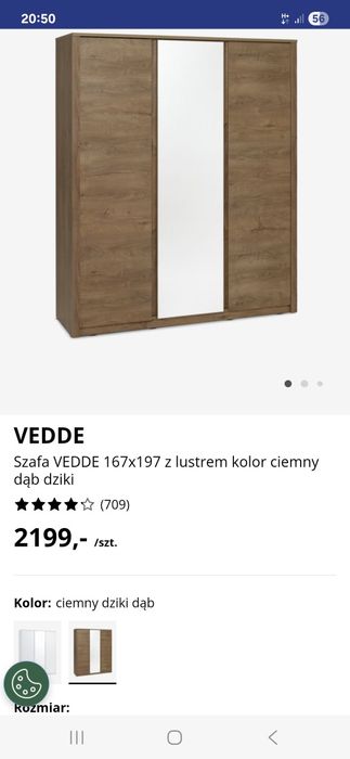 Szafa w bardzo dobrym stanie