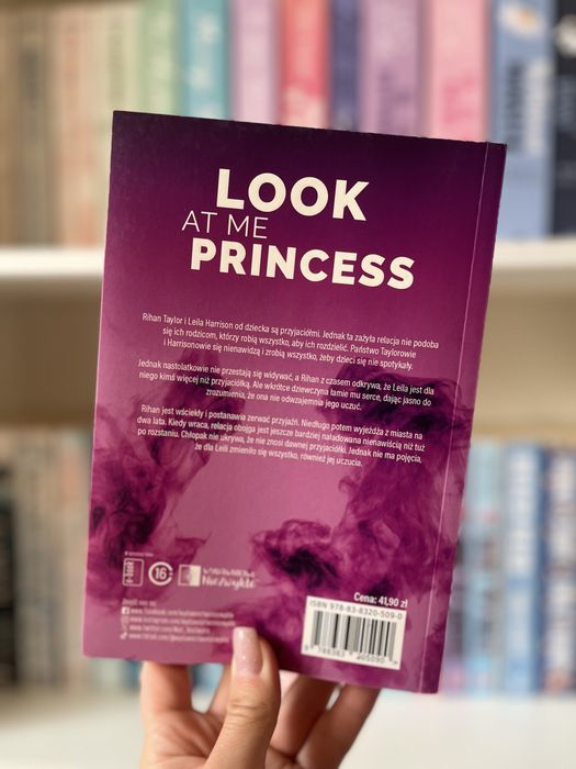Książka „Look at me princess” tom 1 - Aleksandra Nil