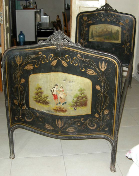 Раскладная походная офицерская антикварная кровать Конрадь Ярнушкевичь