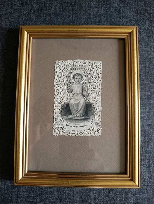 Antyk  Staloryt 1872 r. Chrystus , Mesjasz Święty Gral OKAZJA ZAKUPU