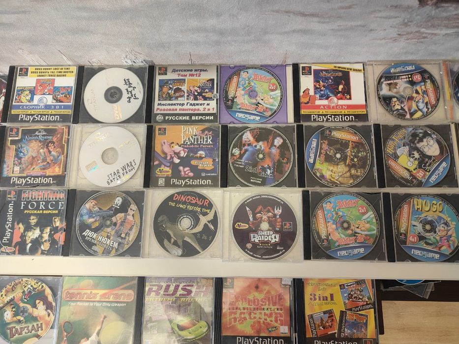 Диски на Sony PlayStation 1, PS 1