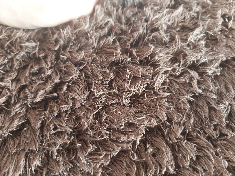 Carpete vermelha e carpete castanha 15€