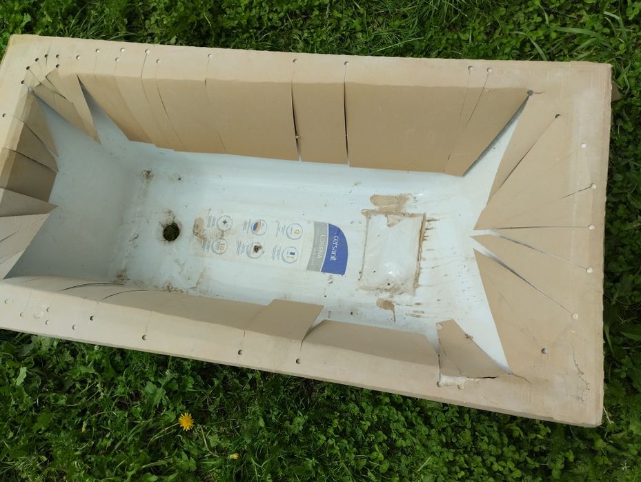 Вана акрилова + ніжки 140х70 Cersanit LORENA