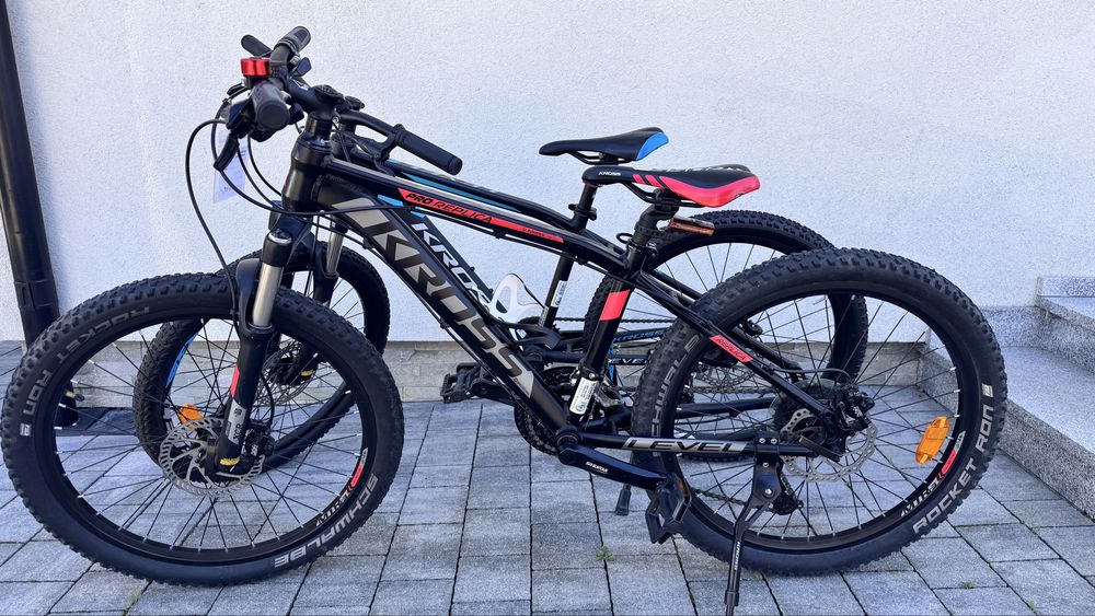 Gwarancja! Super stan Kross Level koła 24” rama 14”