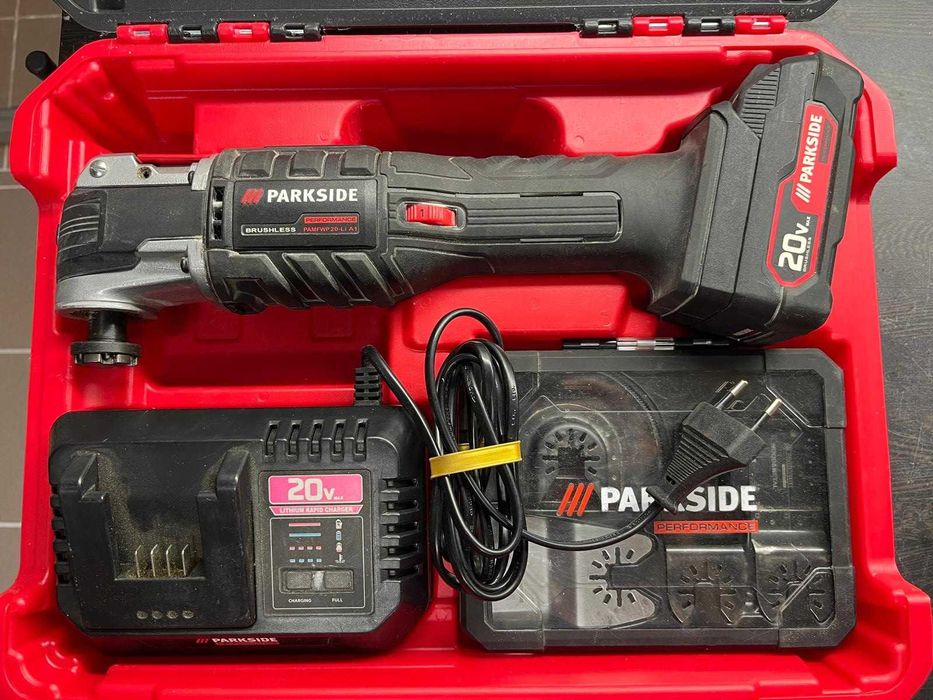 szlifierka multitool parkside performance PAMFWP 20-Li A1