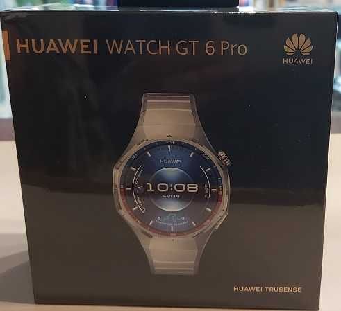 Smartwatch Huawei Watch GT 6 Pro Elite 46mm Srebrny NOWY GW
