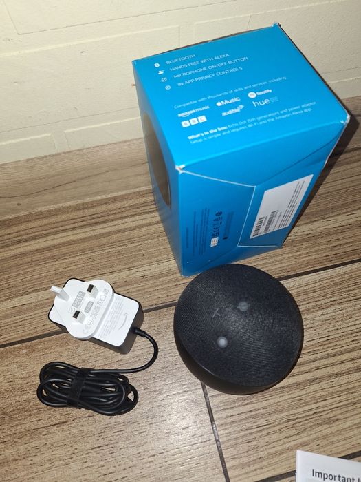 Розумна колонка Amazon Echo Dot 5th Generation (5 покоління) Black / Чорна