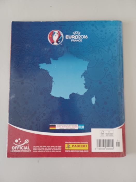 Caderneta completa Euro 2016 Panini