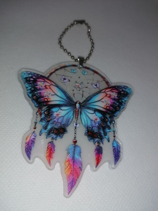 Caça Sonhos Borboleta 2D Acrílico