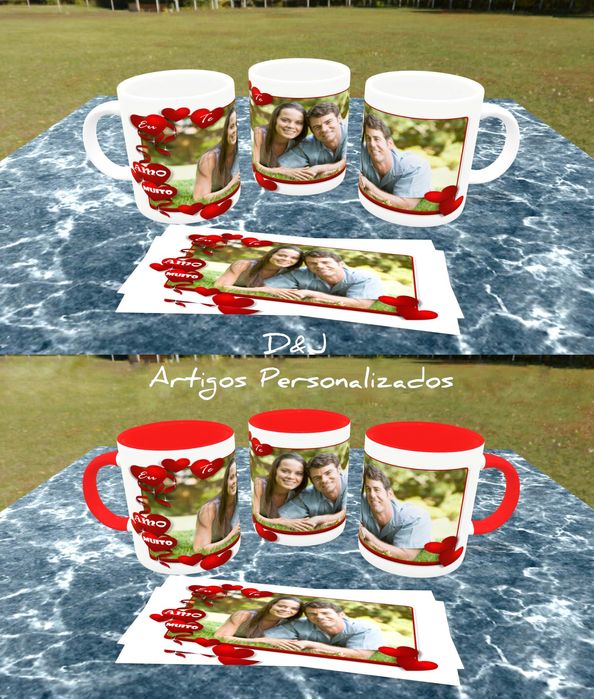 Canecas dia dos namorados