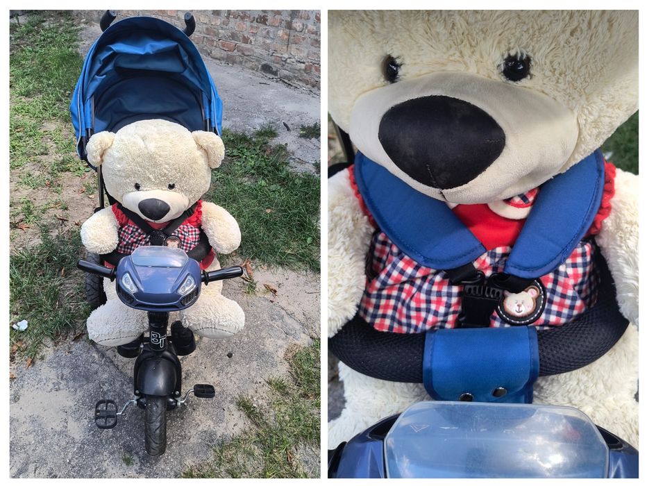 Велосипед с родительской ручкой