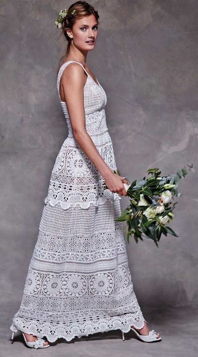 Crochet Wedding Dress