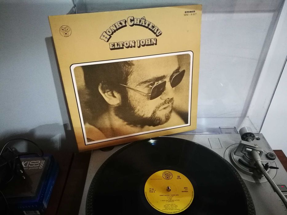 ELTON JOHN  - Honky Chateau (Ed Portuguesa - 1972 - Gatefold)	LP