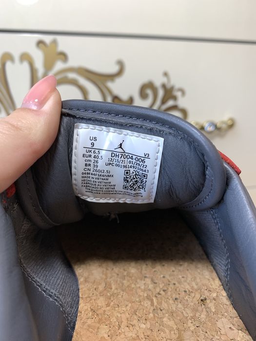 Красные кожаные кеды кроссы кроссовки nike air jordan 1 elevate low 40