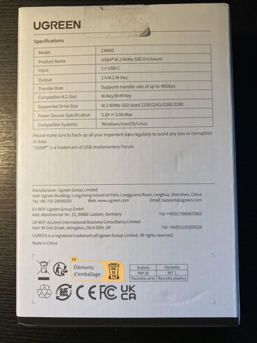 Caixa de disco m2 ssd | SSD Case