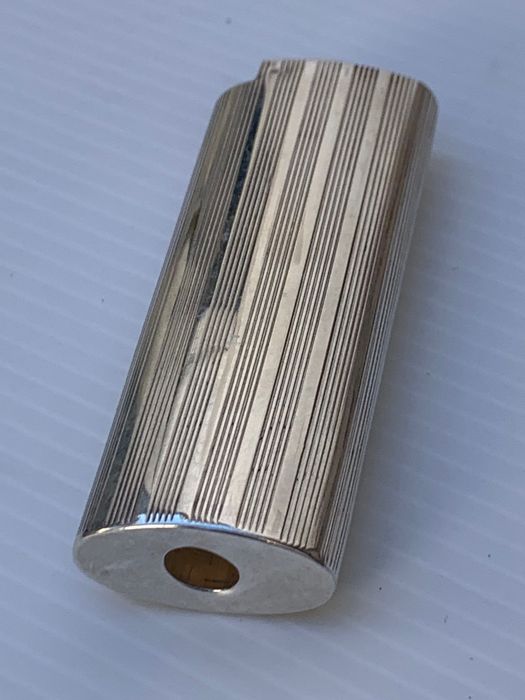 Capa para isqueiros BIC em prata - Grande !