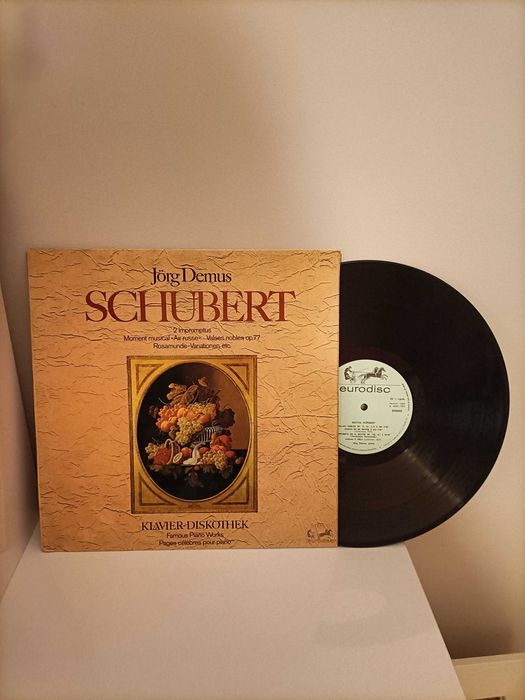 Disco Vinil - Jörg Demus a tocar Franz Shubert