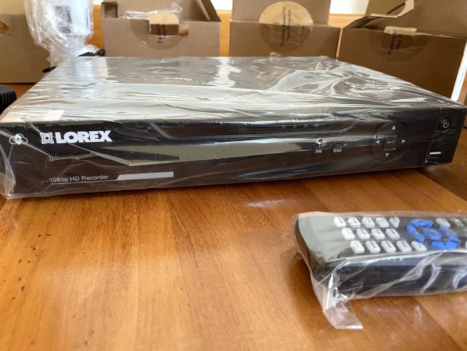 Sistema de videovigilância 4 câmaras LOREX