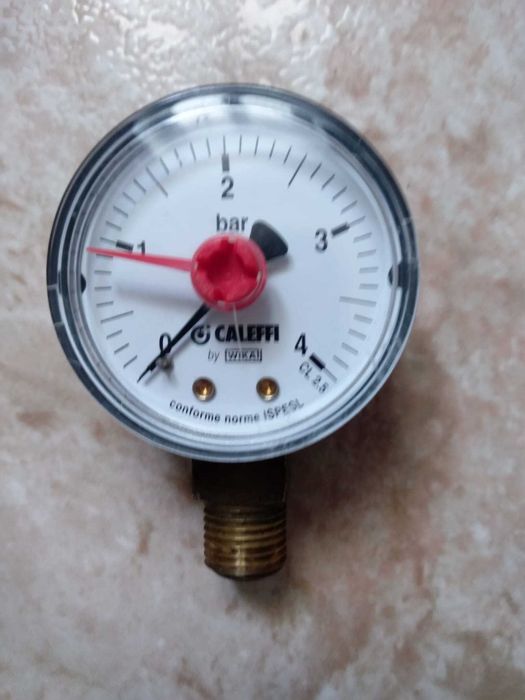 Manómetro radial 4 bar 1/4''