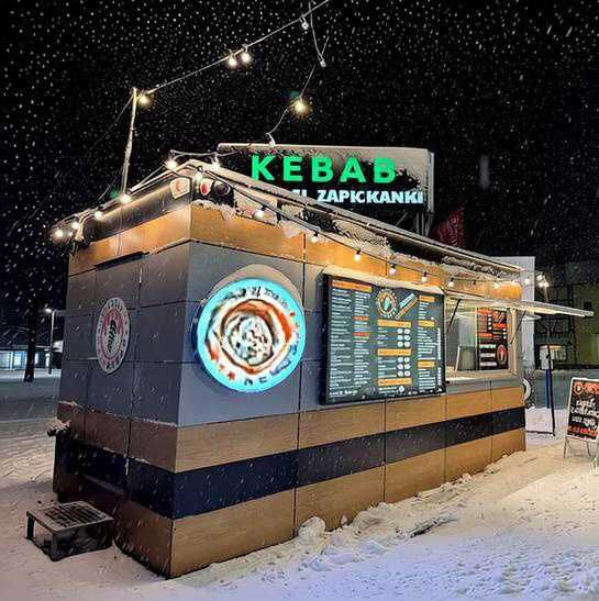 Przyczepa gastronomiczne cesja