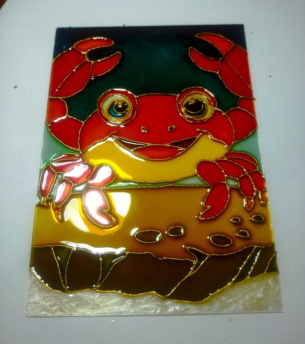 Розпис на склі. Вітраж