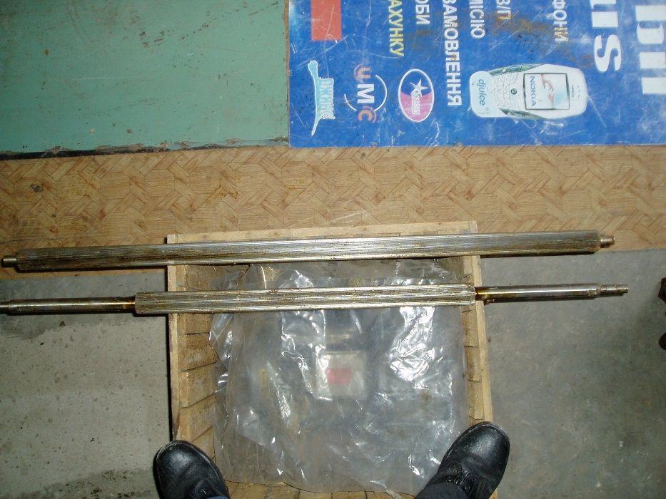 Сталь 45 (валы на фото)