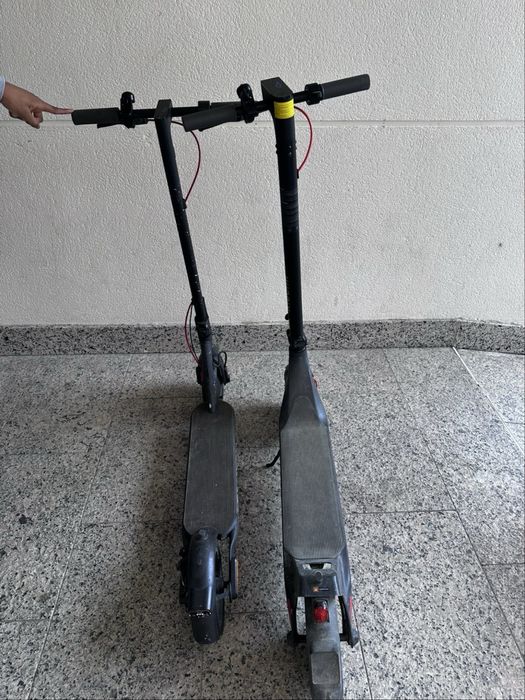 2 trotinetes xiaumi