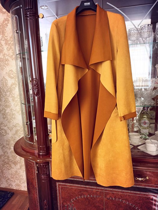 Плащ -кардиган  весняно - осінній