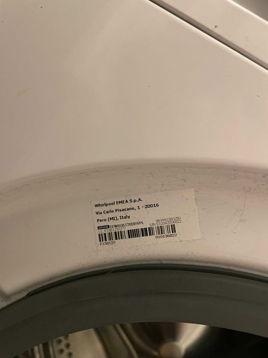 Pralka Whirlpool Model EFWSG61283BVPL