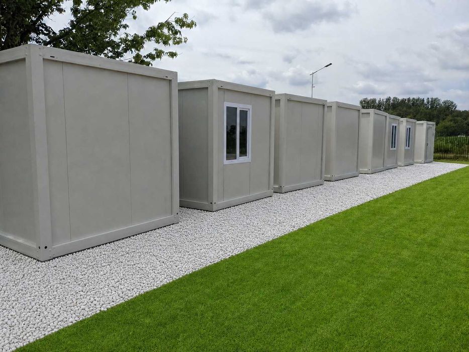Kontener biurowy, socjalny, pawilon handlowy. BIAŁY !!6 x 2,4 m !