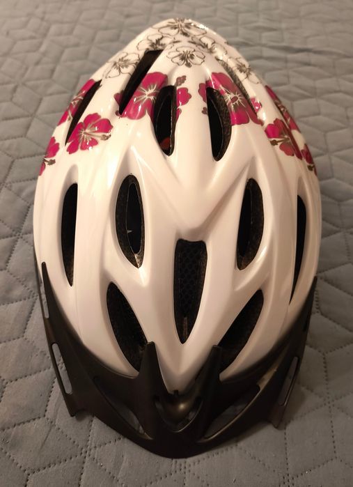 Nowy kask rowerowy Fischer Hawaii 54-59

cm LED