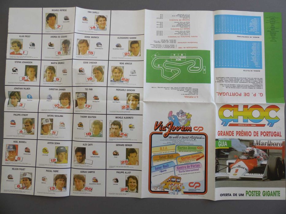 Posters Formula 1 Anos 80, Ayrton Senna Rookie