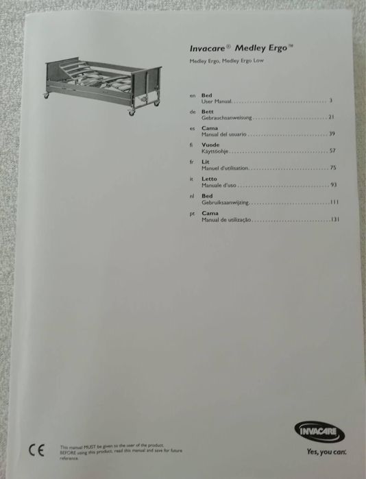 Cama articulada com colchão