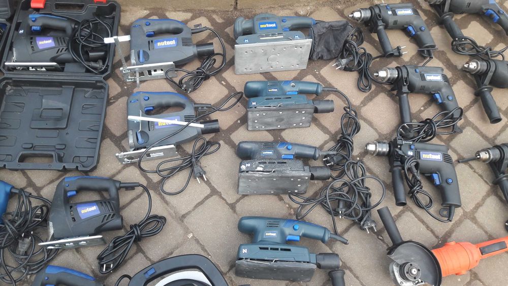 Pakiet Elektronarzedzi Nutool Wiertaki Opalarki Wyrzynarki na RYNKI