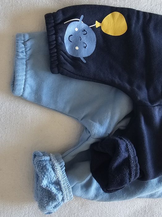 MO Kids Ribbed Trousers 0/1m