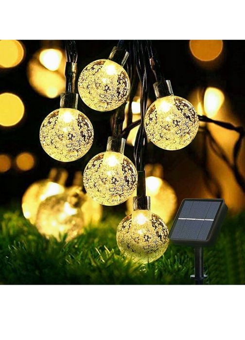Lampki ogrodowe solar kulki 50led/7m