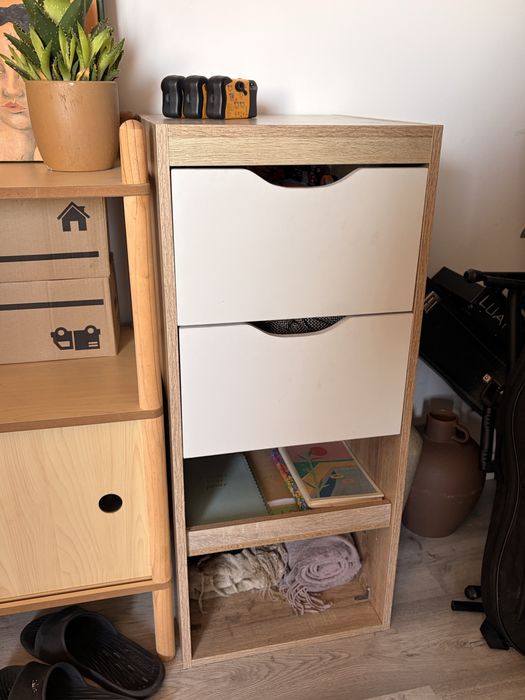 Movel de canto com gavetas