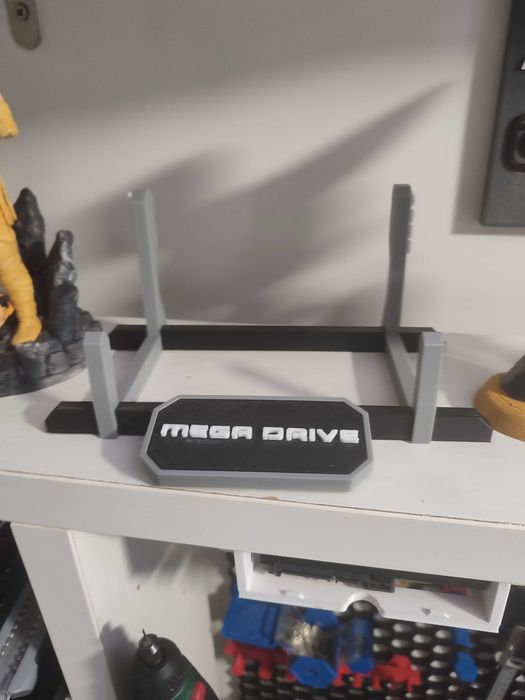 3D Retro Eletro - Suporte consolas Playstation, Sega, Nintendo, Xbox