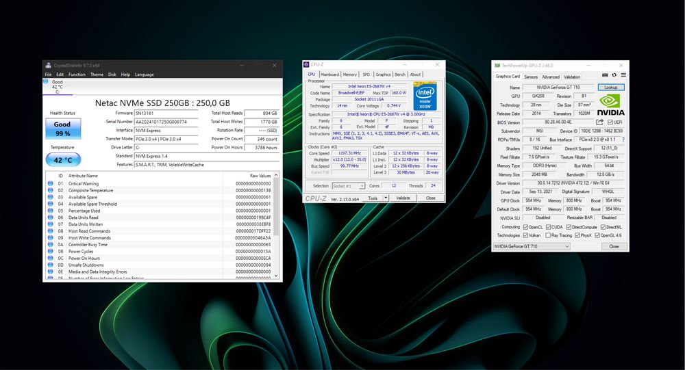 Xeon E5-2687W v4 / 32GB DDR4 / база під ігри та роботу